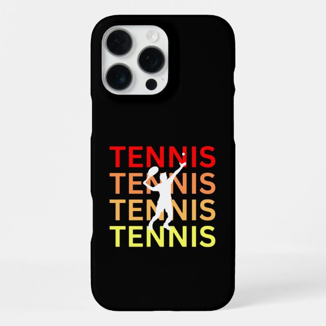 Tennis iPhone Hülle (Rückseite)