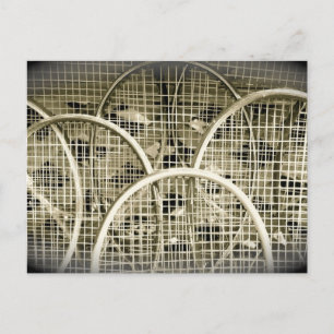 Tennis Irgendjemand? Postkarte