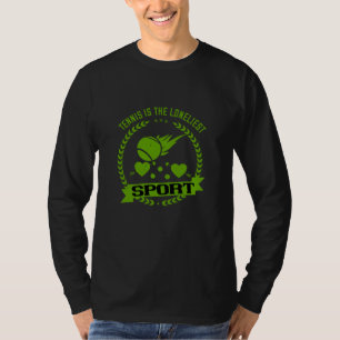 Tennis ist der einsamste Sport T-Shirt