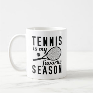 Tennis ist meine Lieblingssaison Kaffeetasse