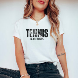 Tennis ist meine Therapie T-Shirt