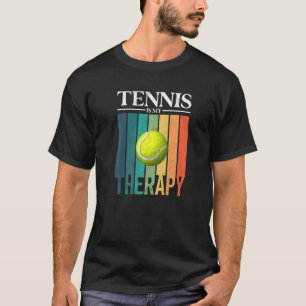 Tennis ist meine Therapie-Tennisball T-Shirt
