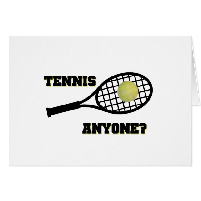 Tennis jedermann? (Vorderseite (Horizontal))