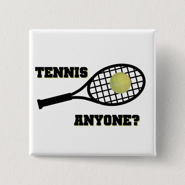 Tennis jedermann? button (Vorderseite)
