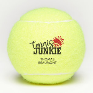 Tennis Junkie Funny Tennisbälle