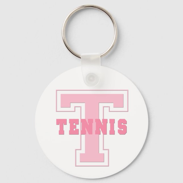 Tennis Keyring Schlüsselanhänger (Vorderseite)