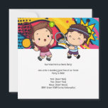 Tennis Kid Birthday Party Save The Date<br><div class="desc">Feiern Sie Ihren besonderen Tag mit unserer Tennis Geburtstagsparty Einladung! Dieses lebendige und sportliche Design ist perfekt für Tennisfans jeden Alters. Auf der Vorderseite befindet sich eine dynamische Darstellung zum Thema Tennis mit Platz, um den Namen und das Party Ihres Kindes individuell zu gestalten. Auf der Rückseite finden Sie alle...</div>