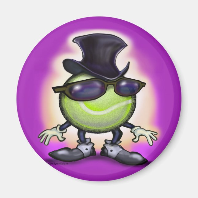 Tennis-Klasse Magnet (Vorne)