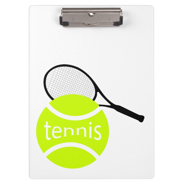 Tennis Klemmbrett (Vorderseite)