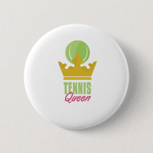 Tennis-Königin Button