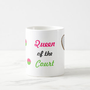 Tennis - Königin des Courts Tasse