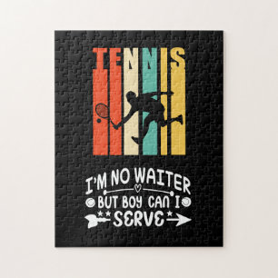 Tennis-kurzes Sprichwort Puzzle