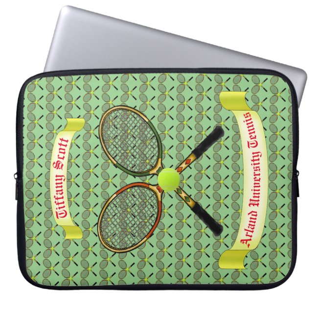 Tennis Laptop Case (Vorderseite)