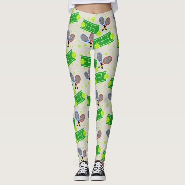Tennis Leggings (Vorderseite)
