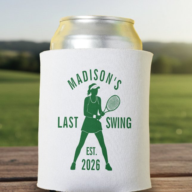 Tennis letzter Schwung vor dem Ring Junggesellinne Dosenkühler (Von Creator hochgeladen)