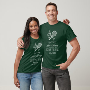 Tennis letzter Schwung vor dem Ring Junggesellinne T-Shirt