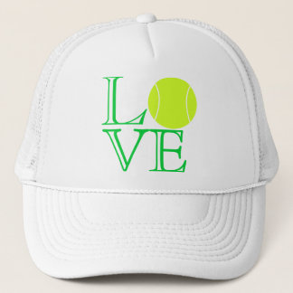 Tennis-Liebe-Fernlastfahrer-Hut Truckerkappe