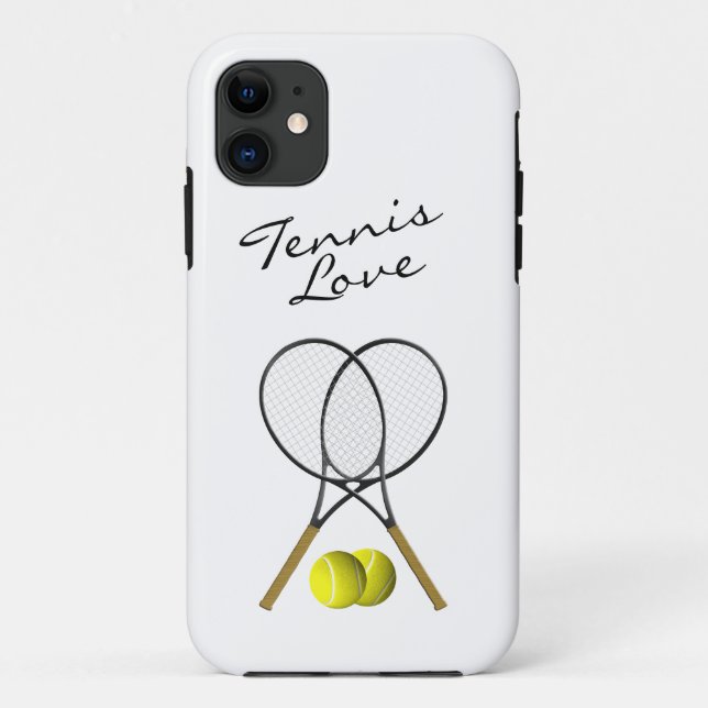 Tennis Liebe IPhone 5 Fall Case-Mate iPhone Hülle (Rückseite)