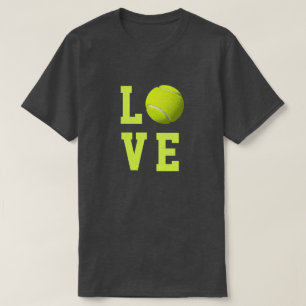 Tennis-Liebe kundengerecht T-Shirt