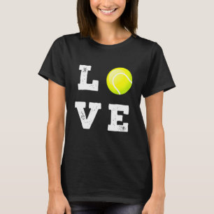 Tennis Liebe Sport T-Shirt