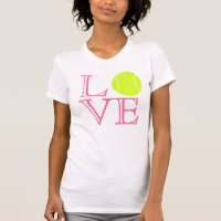 Tennis-Liebe-T - Shirt