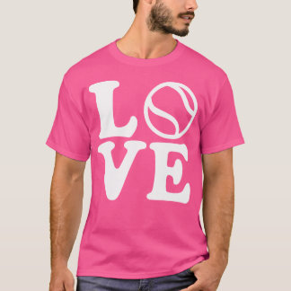 Tennis-Liebe T-Shirt