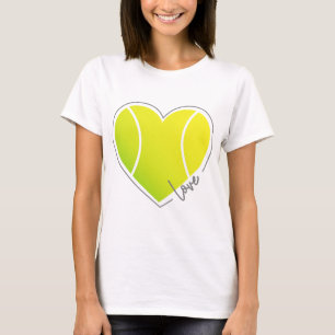 Tennis Liebe T - Shirt Frauen