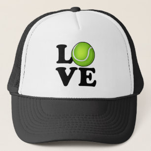 Tennis-Liebe-Tennis-Fan Truckerkappe