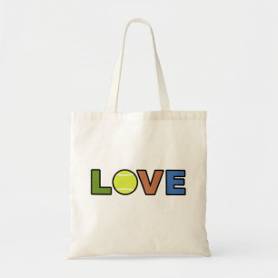 Tennis Liebe Tragetasche