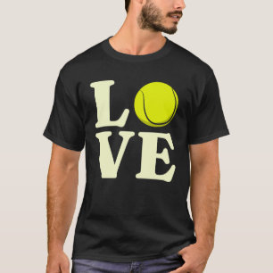Tennis Liebhaberei Sport Tennisspieler Tennisball T-Shirt