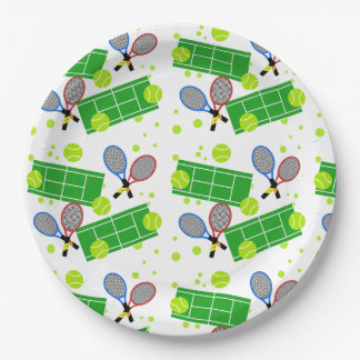Tennis-Match Pappteller