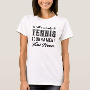 Tennis Match Racket Spielplatz Funny Gift T-Shirt
