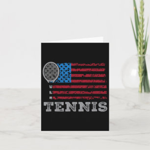Tennis Mens Womens Us Tennis Lover Team S Karte