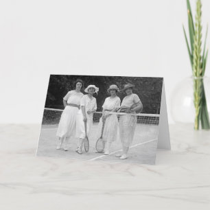 Tennis-Mode der 1920er Karte