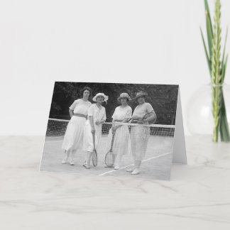 Tennis-Mode der 1920er Karte