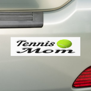 Tennis Mom Bumper Sticker Autoaufkleber