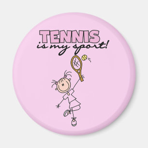 Tennis My Sport Tshirts und Geschenke Magnet