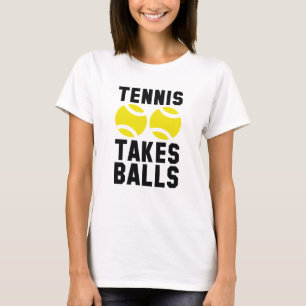 Tennis nimmt Balls T-Shirt