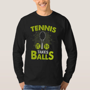 Tennis nimmt Balls T-Shirt