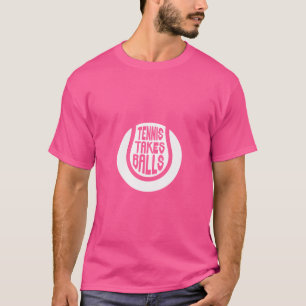 Tennis nimmt Balls T-Shirt