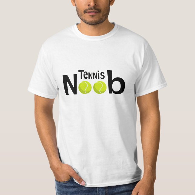 Tennis noob T-Shirt (Vorderseite)