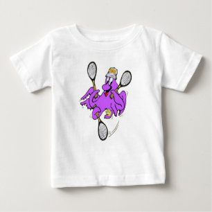 Tennis Octopus Baby Jersey T - Shirt