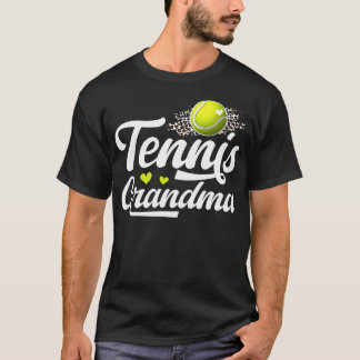 Tennis-Oma eines Tennisspielers Tennis T-Shirt