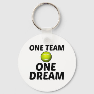 TENNIS ONE TEAM ONE DREAM FARBE SCHLÜSSELANHÄNGER