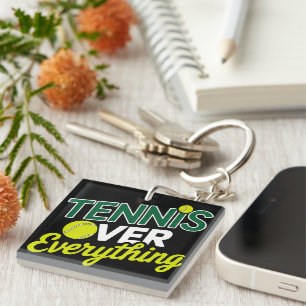 Tennis Over Everything Schlüsselanhänger