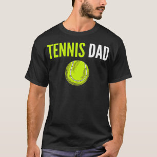 Tennis Papa Tennisball Lustiger Tennis Papa T-Shirt