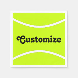 Tennis Party/Bankett Cocktail Cocktail Napkins Serviette