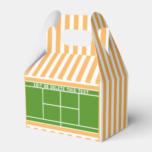 Tennis Party Geschenkbox Geschenkschachtel
