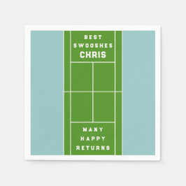 Tennis-Party Serviette