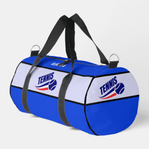 Tennis Player Girl, Geburtstag, Frankreich-Flagge Duffle Bag